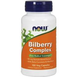 Now Foods Bilberry Complex 80mg 100 pcs