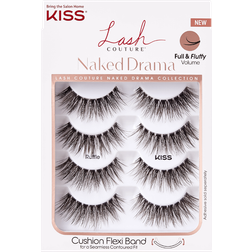 Kiss Lash Couture Naked Drama Ruffle 4-pack