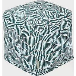 Majestic Home Goods Charlie Ottoman Pouffe 17"