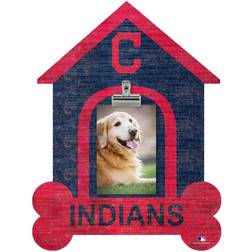 Fan Creations Cleveland Indians Dog Bone House Clip Photo Frame