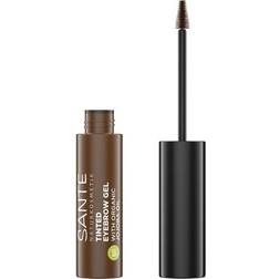 SANTE Naturkosmetik Eyes Eyebrows Tinted Eyebrow Gel No. 02 Brownie 3,50 ml