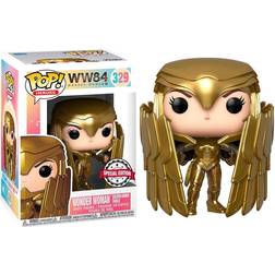 Funko POP figure DC Comics Wonder Woman 84 Wonder Woman Gold Shield Metallic Exclusive