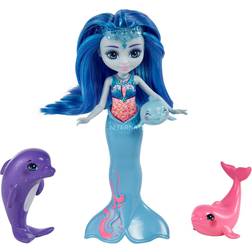 Mattel Dorinda Dolphin Family, Dukke