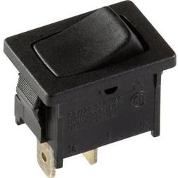 InterBär Vippekontakter 3633-006.22 250 V 6 A 1 x Off/(On) Tastende 1 stk