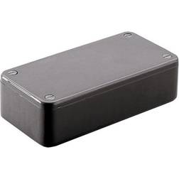 Hammond Electronics 1591LBK 1591LBK Euro-kabinet 85 x 56 x 39 ABS Sort 1 stk