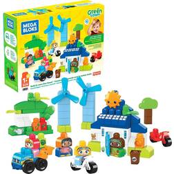 Fisher Price Mega Bloks Green Town Build & Learn Eco