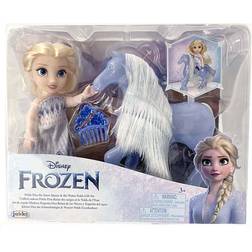 JAKKS Pacific Disney Frozen 6 Inch Petite Doll & Animal Friend Elsa and Nokk