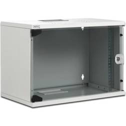 Digitus Professional Compact Series DN-19 12-U-S-1 Kabinet vægmonterbar lysegrå, RAL 7035 12U 19