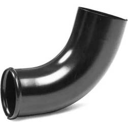 Plannja Sort Udkaster Ø75 mm