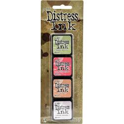 Ranger Distress Ink Mini Pude Sæt 1"x1"