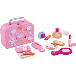 Sevi set de beauté filles 20 x 17 cm bois rose 8-pièces