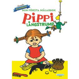Pippi Kärnan Målarbok Långstrump