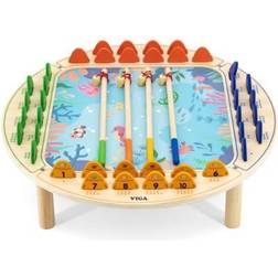 New Classic Toys Fiskespil i træ bord Moulin Roty