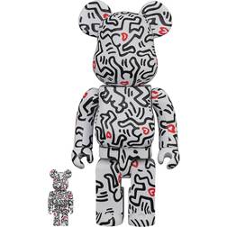 Medicom Toy Medicom Keith Haring 8 100% X 400% Be@rbrick 2-pack