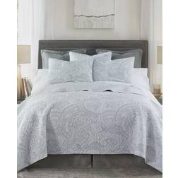 Levtex Home Jasmin Duvet Cover Gray (218.44x172.72)