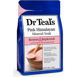 Dr Teal's Restore & Replenish Pink Himalayan Mineral Soak 3lbs 48oz