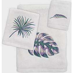 Allure Home Creations Palm Towel White (132.08x68.58cm)