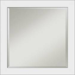 Amanti Art Wedge Framed Wall Mirror 24.3x24.3"