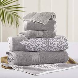 Modern Threads Artesia Towel Gray (137.16x68.58)