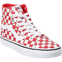 Vans Filmore High-top W - White/Red Checkerboard