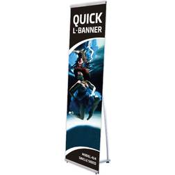 DSI Quick L-Banner Enkeltsidet 50x200cm