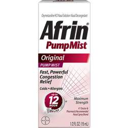 Afrin Original Pump Mist, Maximum Strength 0.5 fl oz False