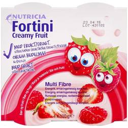 Nutricia Fortini Creamy Fruit Bær & Frugt 4 x 100 g