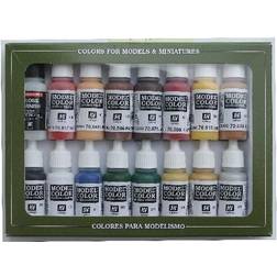 Wittmax Model Color Acrylfarben Anfänger Set 16 teilig
