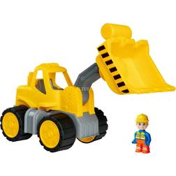 Big Chargeur sur pneus Power-Worker et figurine