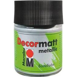 Marabu Decormatt 50ml 782 Metallic Sølv