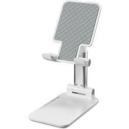 Celly Portable Magic Desk Holder Mobil & Tablet Stander Hvid