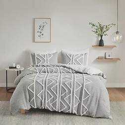 Ink+ivy Hayes Duvet Cover Gray (233.68x223.52)