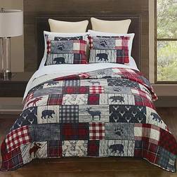 Donna Sharp Timber Quilts Red (264.16x243.84)