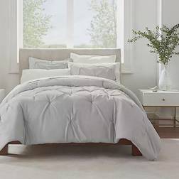 Serta Simply Clean Bedspread Grey (228.6x172.72cm)