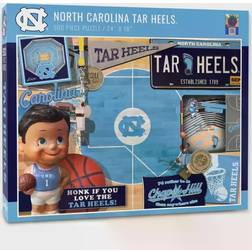 YouTheFan North Carolina Tar Heels Retro Series 500 Pieces