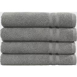 Linum Home Textiles Denzi 4-pack Guest Towel Gray (76.2x40.64cm)