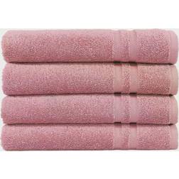 Linum Home Textiles Denzi 4-pack Guest Towel Pink (76.2x40.64cm)