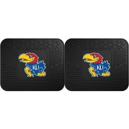 Fanmats Kansas Jayhawks Utility Car Mat 2-pack