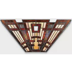 QUOIZEL Classic Craftsman Ceiling Flush Light 41.4cm