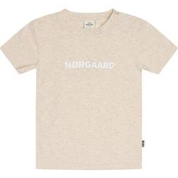 Mads Nørgaard Single Favorite Taurus T-shirt - Nature Melange (200435)