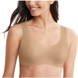 Hanes Ultimate Ultra Light Comfort With Support Strap Wirefree Bra - Nude