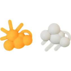 Doddle The Chew Sunshine and Rain Silicone Teethers 2-pack