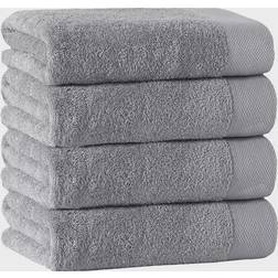 Enchante Home Signature Bath Towel Silver (137.16x71.12cm)