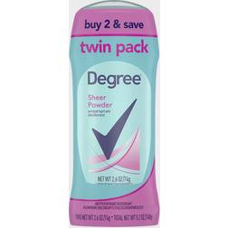 Degree Antiperspirant Sheer Powder Deo Stick 74g 2-pack 2-pack