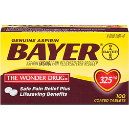Bayer Aspirin 325 mg 100 Coated Tablets