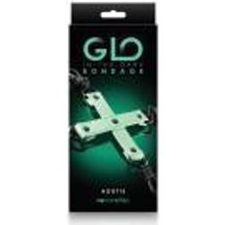 NS Novelties Glo Bondage Hog Tie Green