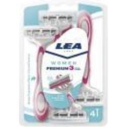 PostQuam Azalea Lea Women Premium 3 Blades Disposable Blades 4 Units