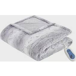 Beautyrest Zuri Blankets Gray (177.8x127cm)