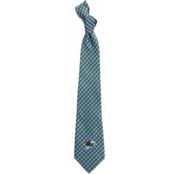 Eagles Wings Gingham Tie - Sharks