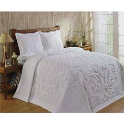 Better trends Ashton Bedspread White (279.4x205.74cm)